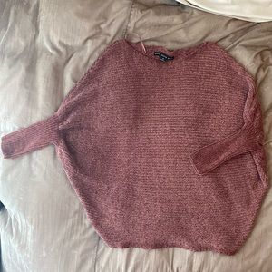 Pink/mauve sweater